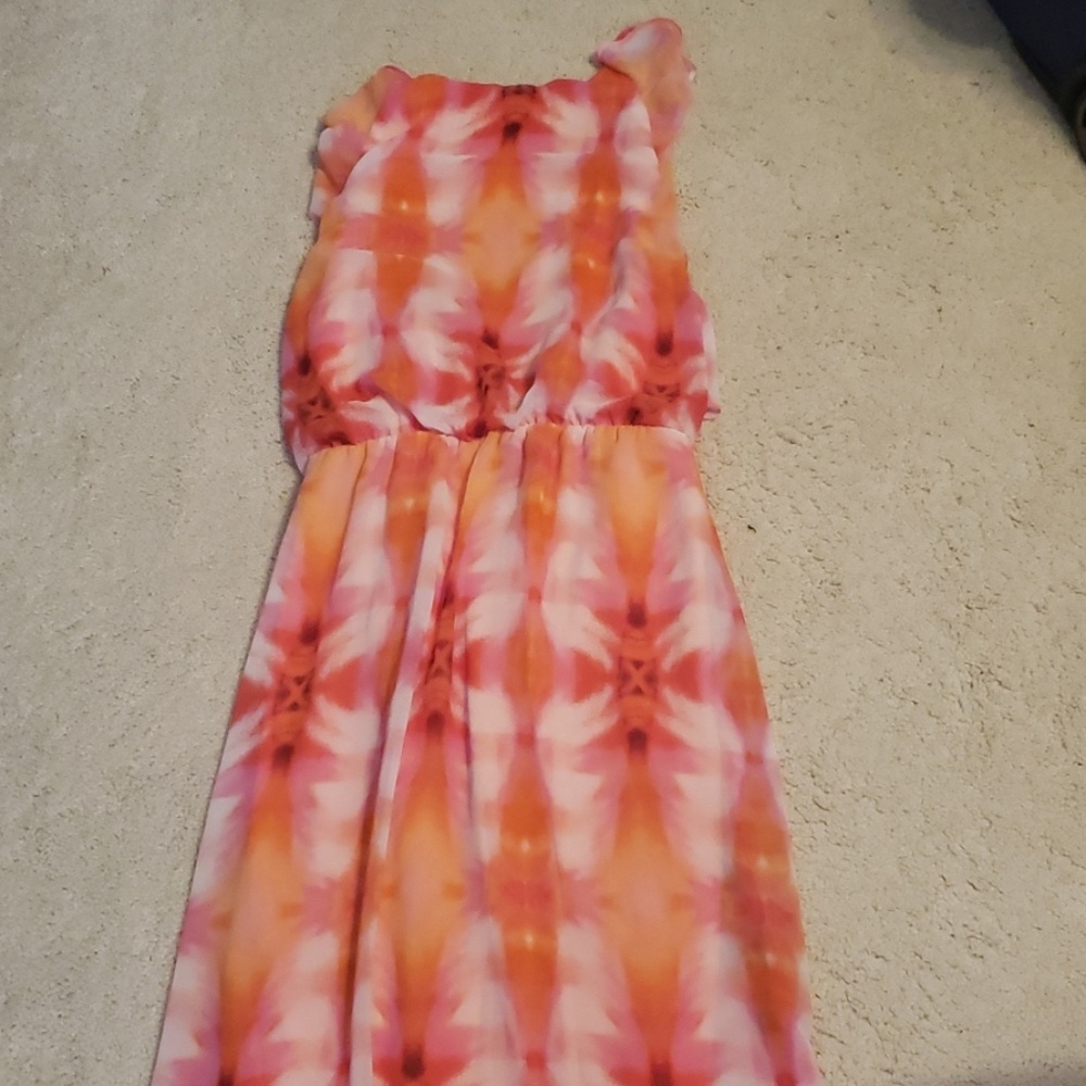 Maxi Flora Slit Dress